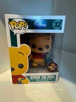 SDCC 2012 WINNIE THE POOH (FLOCKED) Pop! Vinyl - 480 LIMITED EDITION - PLEASE REFER TO PHOTOS