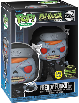 FUNKOWEEN: FREDDY FUNKO AS ZOMBIE NINJA Pop! Vinyl - NFT EXCLUSIVE