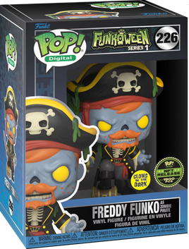 FUNKOWEEN: FREDDY FUNKO AS ZOMBIE PIRATE Pop! Vinyl - NFT EXCLUSIVE