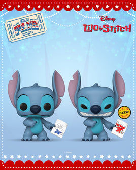 PRE-ORDER - LILO & STITCH - STITCH (WITH MOOD CHART) POP! VINYL - EXCLUSIVE EDITION - CHASE BUNDLE