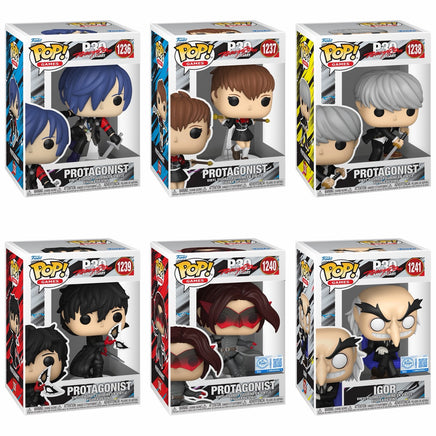 PRE-ORDER - PERSONA - 30th ANNIVERSARY POP! VINYL - BUNDLE (SET OF 6) - Rogue Online Pty Ltd