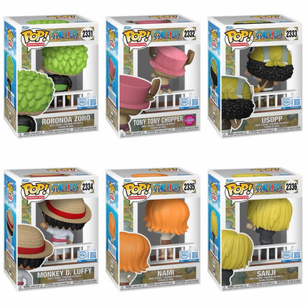 PRE-ORDER - ONE PIECE - STRAW HAT PIRATES (BUILD A SCENE) POP! VINYL - BUNDLE (SET OF 6) - Rogue Online Pty Ltd
