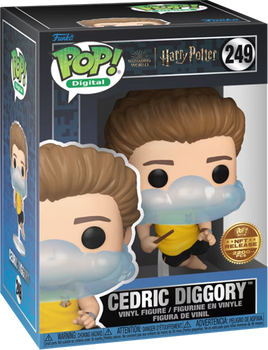 HARRY POTTER: Cedric Diggory with Bubble-Head Air Mask Pop! Vinyl - NFT EXCLUSIVE