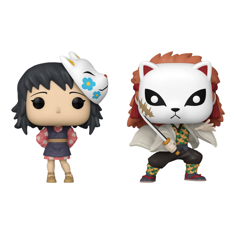 2023 NYCC - Demon Slayer 2-Pack - Makomo & Sabito Pop! Vinyl
