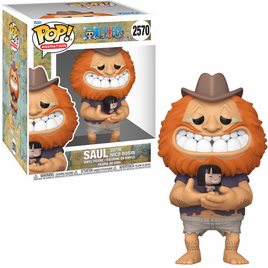 PRE-ORDER - ONE PIECE - SAUL WITH NICO ROBIN POP! VINYL FIGURE 6" - EXCLUSIVE EDITION
