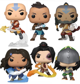 PRE-ORDER - AVATAR - THE LAST AIRBENDER (2026) POP! VINYL - BUNDLE (SET OF 6)