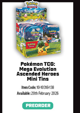 PRE-ORDER - POKÉMON TCG: ASCENDED HEROES MINI TIN - RANDOM TIN