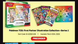 PRE-ORDER - POKÉMON TCG: FIRST PARTNER ILLUSTRATION COLLECTION - SERIES 1 - Rogue Online Pty Ltd