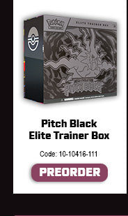 PRE-ORDER - POKÉMON TCG: MEGA EVOLUTION - PITCH BLACK ELITE TRAINER BOX - Rogue Online Pty Ltd