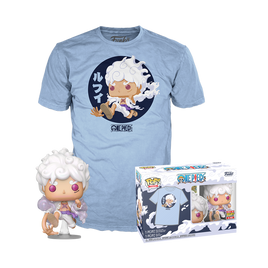 PRE-ORDER - ONE PIECE - Luffy Gear Five Pop! Vinyl Figure & Tee! - RANDOM TEE SIZE - EXCLUSIVE IMPORTS
