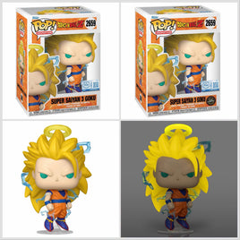 PRE-ORDER - DRAGON BALL Z - SS3 SUPER SAIYAN 3 GOKU POP! VINYL FIGURE - EXCLUSIVE EDITION CHASE BUNDLE