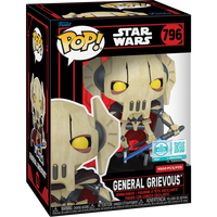 PRE-ORDER - STAR WARS - GENERAL GRIEVOUS POP! VINYL - MYSTERY BOX (INCLUDES GENERAL GRIEVOUS 9500PCS & 5 POP! VINYL) - SUPREME LIMITED EDITION