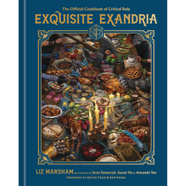 Critical Role Exquisite Exandria Cookbook LIMITED EDITION