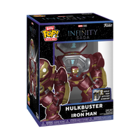 MARVEL - Bitty Bot Hulkbuster with Iron Man Pop! Vinyl Figure