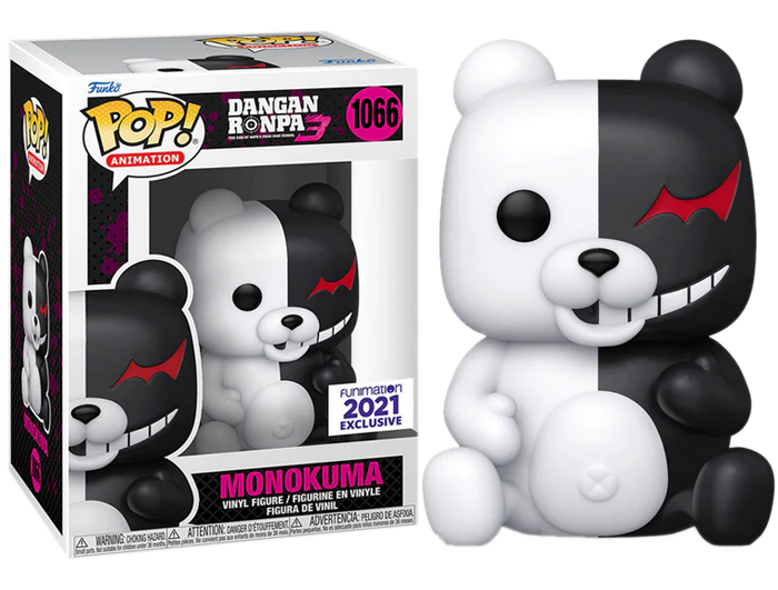 Danganronpa - Monokuma Pop! Vinyl - FUNIMATION EXCLUSIVE