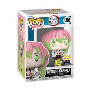 PRE-ORDER - DEMON SLAYER: Kimetsu No Yaiba Mitsuri Glow Pop! Vinyl - FUNDOM EXCLUSIVE