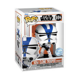 STARWARS: 501st Clone Trooper (Phase II) Exclusive Pop! Vinyl Figure