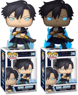 PRE-ORDER - SOLO LEVELING: ARISE - SUNG JINWOO Pop! Vinyl Figure - EXCLUSIVE EDITION - CHASE BUNDLE