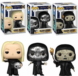 PRE-ORDER - HARRY POTTER DEATH EATER POP VINYL - EXCLUSIVE EDITION BUNDLE (SET OF 3)