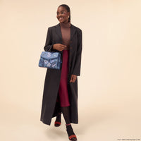 PRE-ORDER - LOUNGEFLY - HARRY POTTER - HOGWARTS DENIM CROSSBODY
