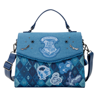PRE-ORDER - LOUNGEFLY - HARRY POTTER - HOGWARTS DENIM CROSSBODY