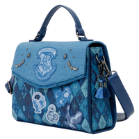 PRE-ORDER - LOUNGEFLY - HARRY POTTER - HOGWARTS DENIM CROSSBODY
