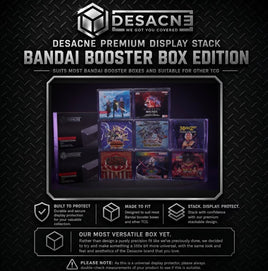 PRE-ORDER - DESACNE ONE PIECE - Premium Booster Box Protector - (2-PACK) - LIMITED STOCK AVAILABLE