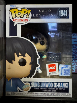 SOLO LEVELING - Buddy Sung Jinwoo (E-Rank) with Inventory POP! VINYL - 2025 ANIME EXPO - SHOW EXCLUSIVE