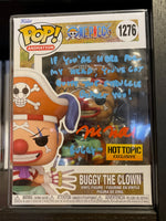 ONE PIECE: HOT TOPIC EXCLUSIVE BUGGY SIGNED - PSA CERTIFIED