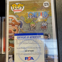 ONE PIECE: HOT TOPIC EXCLUSIVE BUGGY SIGNED - PSA CERTIFIED