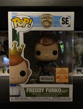 Fundays 2023 Freddy as Captain America (METALLIC) - 2000PCS LIMITED EDITION