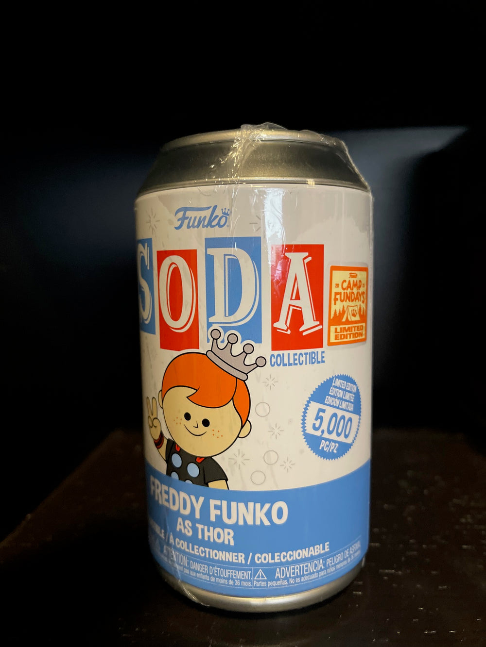 Camp Fundays 2023 Freddy as Thor Soda - Sealed (5000PCs)