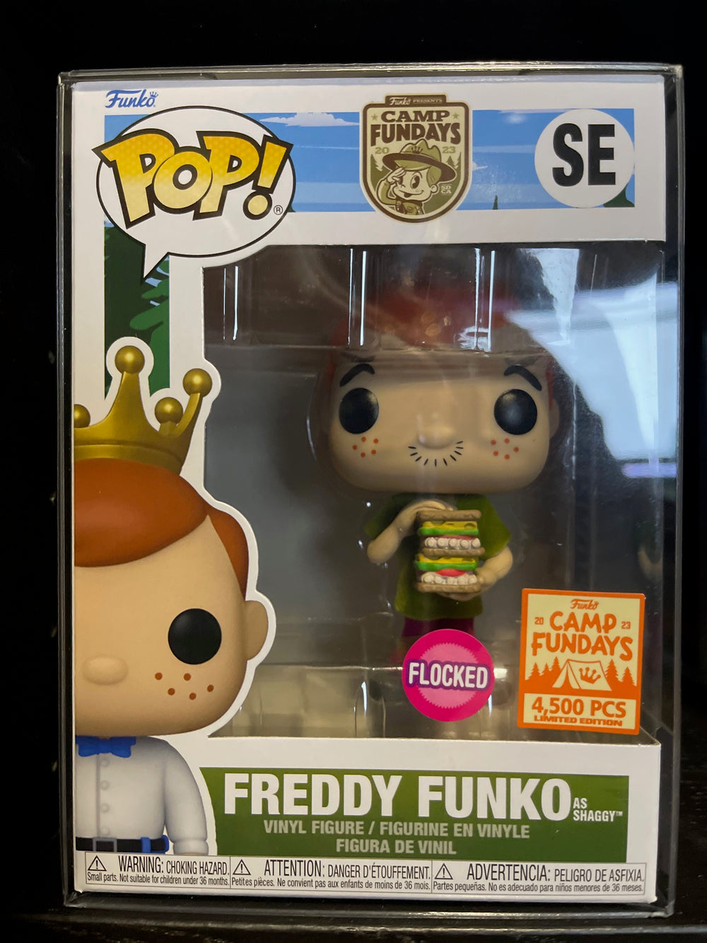 Fundays 2023 Freddy as Shaggy Flocked 4500PC