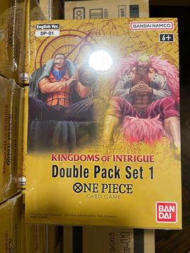 One Piece Card Game Double Pack Set Vol 1 (DP-01) Booster (Display of 8)