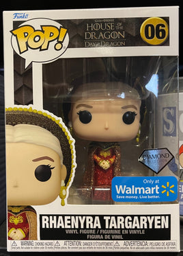 Game of Thrones: House of the Dragon - Rhaenyra Targaryen Diamond Glitter Pop! Vinyl - WALMART EXCLUSIVE