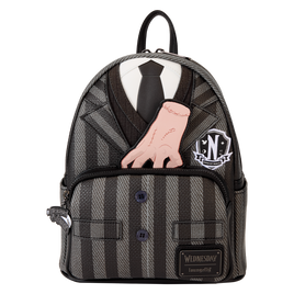 THE ADDAMS FAMILY - Wednesday Nevermore Academy Uniform Cosplay Mini Backpack - LOUNGFLY EXCLUSIVE LIMITED EDITION