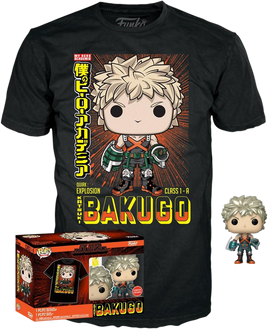 My Hero Academia - Katsuki Bakugo Metallic Vinyl Figure & Tee - GAMESTOP EXCLUSIVE