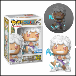 ONE PIECE : Figurine Pop! en vinyle exclusive de Luffy Gear Five (Rire)