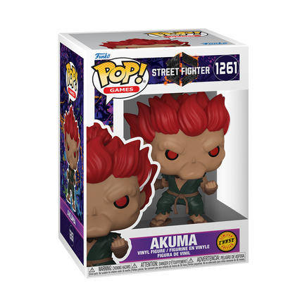 STREET FIGHTER - RYU, KEN, CHUN-LI, CAMMY & AKUMA POP! VINYL - CHASE BUNDLE EXCLUSIVE EDITION (SET OF 6) - Rogue Online Pty Ltd