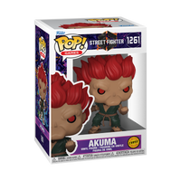 STREET FIGHTER - AKUMA POP! VINYL FIGURE - EXCLUSIVE EDITION CHASE BUNDLE