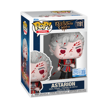 PRE-ORDER - BALDUR'S GATE - ASTARION (BLOODY) POP! VINYL - OFFICIAL FUNKO EXCLUSIVE EDITION - Rogue Online Pty Ltd