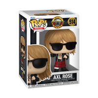 PRE-ORDER - GUNS N ROSES - SLASH AXL ROSE DUFF POP! VINYL FIGURE - BUNDLE (SET OF 3)