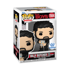 THE BOYS: Billy Butcher with Laser Baby Pop! Vinyl - FUNKO EXCLUSIVE