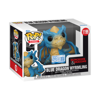 PRE-ORDER - DUNGEONS & DRAGONS - BLUE DRAGON WYRMLING POP! VINYL - OFFICIAL FUNKO EXCLUSIVE - 1 IN 6 CHASE CHANCE