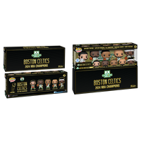 Boston Celtics 2024 NBA Champions 5-Pack LIMITED EDITION - FUNKO EXCLUSIVE