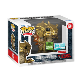 PRE-ORDER - ECCC 2026 - DUNGEONS & DRAGONS - BRASS DRAGON WYRMLING POP! VINYL - OFFICIAL FUNKO EXCLUSIVE 8000PCS LIMITED EDITION