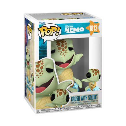 PRE-ORDER - FINDING NEMO - BRUCE CRUSH WITH SQUIRT MARLIN WITH NEMO DARLA DORY POP! VINYL FIGURE - BUNDLE (SET OF 5) - Rogue Online Pty Ltd