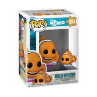 PRE-ORDER - FINDING NEMO - BRUCE CRUSH WITH SQUIRT MARLIN WITH NEMO DARLA DORY POP! VINYL FIGURE - BUNDLE (SET OF 5) - Rogue Online Pty Ltd