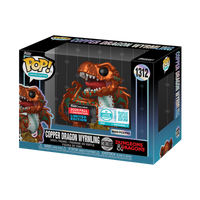 PRE-ORDER - 2026 NYCC EXCLUSIVE: DUNGEONS & DRAGONS - COPPER DRAGON WYRMLING (METALLIC) POP! VINYL - 8000PCS LIMITED EDITION