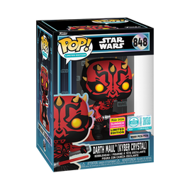 PRE-ORDER - 2026 SDCC EXCLUSIVE: STAR WARS - DARTH MAUL (KYBER CRYSTAL) POP! VINYL - SAN DIEGO 9500PCS LIMITED EDITION